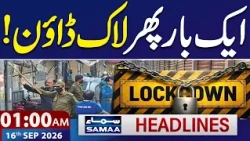 Iran US War | Pakistan Govt Considers Smart Lockdown Again | 1 AM News Headlines | Samaa TV