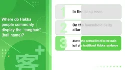 Hakka 101 EP41 : Where do Hakka people commonly display the hall name (tanghao)?