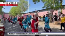 Traditional Japanese dance steps into FranceーNHK WORLD-JAPAN NEWS