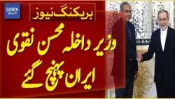 Interior Minister Mohsin Naqvi Arrives in Iran | Breaking News | Dawn News