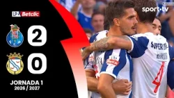 Resumo: FC Porto 2-0 Alverca - Liga Portugal Betclic | sport tv