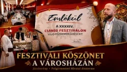 KÖSZÖNET A CSÁNGÓ FESZTIVÁL KÖZREMŰKÖDŐINEK