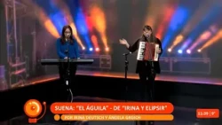 Live music at #ElRecreo with Irina and Elipsir, poetry and music through folklore