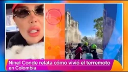 Famosos viven aterrador momento durante temblor en Colombia | Vivalavi