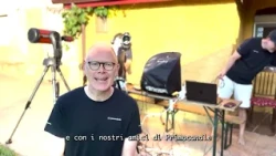 Solar eclipse, the international website: "Live broadcast from Terrazza Colombo is a wonderful so...