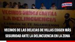 🔴🔵 Delicias de Villa residents demand more security after attempted kidnapping of businessman