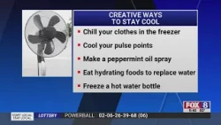 Creative ways to stay cool this summer