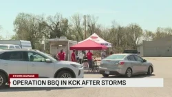 Operation BBQ Relief serves hot meals to residents impacted by severe storm for second day