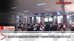 Palembang Mayor Opens "Empowered Palembang, Our MSMEs Level Up" Seminar