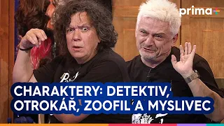 Partička: Charaktery v obálce: zmatený detektiv, stydlivý otrokář, zoofilní kurýr a vášnivý myslivec