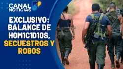 Security crisis in Colombia: homicides, kidnappings, and military operations against the ELN