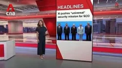 Xi calls on world leaders to create environment of 'universal security' | East Asia Tonight (Sep 1)