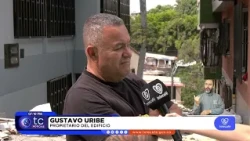 Families in Leningrado 2, Pereira, evacuate homes due to risk of collapse