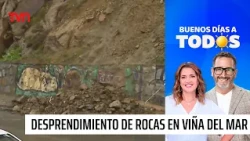 Dangerous Situation: Rains Cause Rockslides in Viña del Mar | Good Morning Everyone