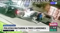 Police couple defends against assault in Buenos Aires and kills three robbers