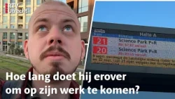 Ov-staking of niet: Verslaggever Maarten reisde vanochtend toch met het ov naar werk | RTV Utrecht