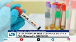 Detectan hasta tres contagios de sífilis por semana en Comodoro