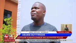 OBUBBI BUYITIRIDDE: Abatuuze n'abakulembeze  balaajanidde police.