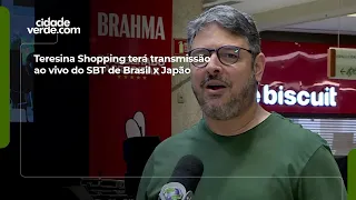 Teresina Shopping to host live SBT broadcast of Brazil vs. Japan