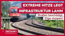 Extreme heat cripples infrastructure 😱 Roads damaged, trains coming to a halt!