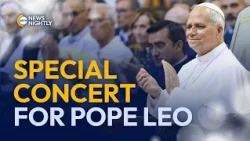 At a Special Concert, Pope Leo Reflects on Beauty's Power to Lift Us Toward God | EWTN News Nightly