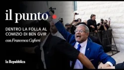 Ben Gvir a Tel Aviv, Caferri tra la folla al comizio dell'estrema destra