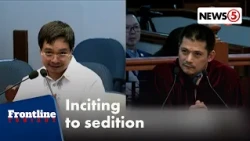 Lotoc, iginiit na maituturing na inciting to sedition ang mga pahayag ni VP Sara | Frontline Tonight