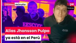 Bolivia entrega al Perú a delincuente Jhonsson Smith Cruz Torres, alias Jhonsson Pulpo