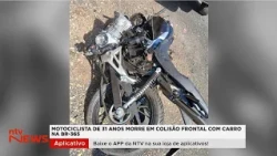 31-year-old motorcyclist dies in head-on collision with car on BR-365