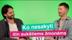 Ko nesakyti itin aukštiems žmonėms