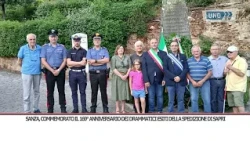 SRV SANZA, COMMEMORATO IL 169° ANNIVERSARIO DEI DRAMMATICI ESITI DELLA SPEDIZIONE DI SAPRI
