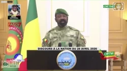 🔴 Message to the Nation from the President of the Republic of Mali, Army General Assimi Goita.
