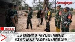 New TMMD 129th Road Opens Up Access for Talang Jambe Residents' Activities