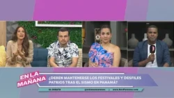 Should patriotic festivals and parades continue after the earthquake in Panama? | En La Mañana