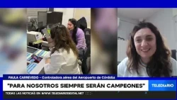 🎙️ La controladora aérea que emocionó a la Selección: "No nos deben absolutamente nada"