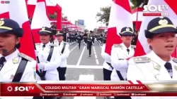 🇵🇪 THE "GRAN MARISCAL RAMÓN CASTILLA" MILITARY SCHOOL MARCHED WITH PRIDE AND EMOTION IN TRUJILLO!