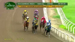 Hipódromo Monterrico - 8va Carrera 09 Agosto 26