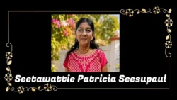 Death Announcement - Seetawatie Patricia Seesupaul