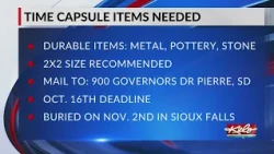 SD Historical Society seeking items for 2076 time capsule