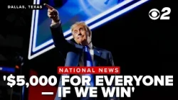 Trump promises 5K to every adult American if GOP wins Senate, House in Midterm elections