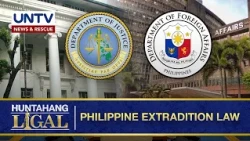Philippine Extradition Law: the legal concept, scope, and process | Huntahang Ligal