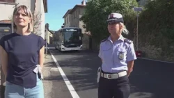 Experimental traffic light in Castelnuovo