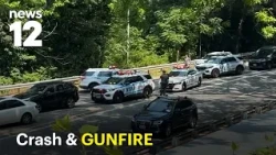 Shots fired after crash during police chase at Bronx-Westchester border