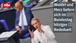"Ethnic cleansing" - Harsh words and mutual accusations dominate Bundestag debate | ntv