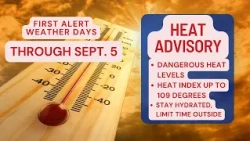 First Alert Weather Day for Dangerous Heat Through Saturday