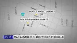 Naked man arrested for physically, sexually assaulting women in DeKalb: police
