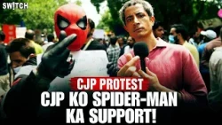 CJP Protest: Hume mila Indian Spider-Man | Jantar Mantar | Ground Report