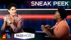 Darren Criss Casts a SPELL to Defeat Jimmy Fallon | Password | NBC