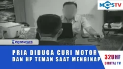 MAN ALLEGEDLY STEALS FRIEND'S MOTORCYCLE AND PHONES WHILE STAYING OVER