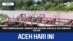 Shark Head Floating Bridge Crossing Opens and Closes | Aceh News Today